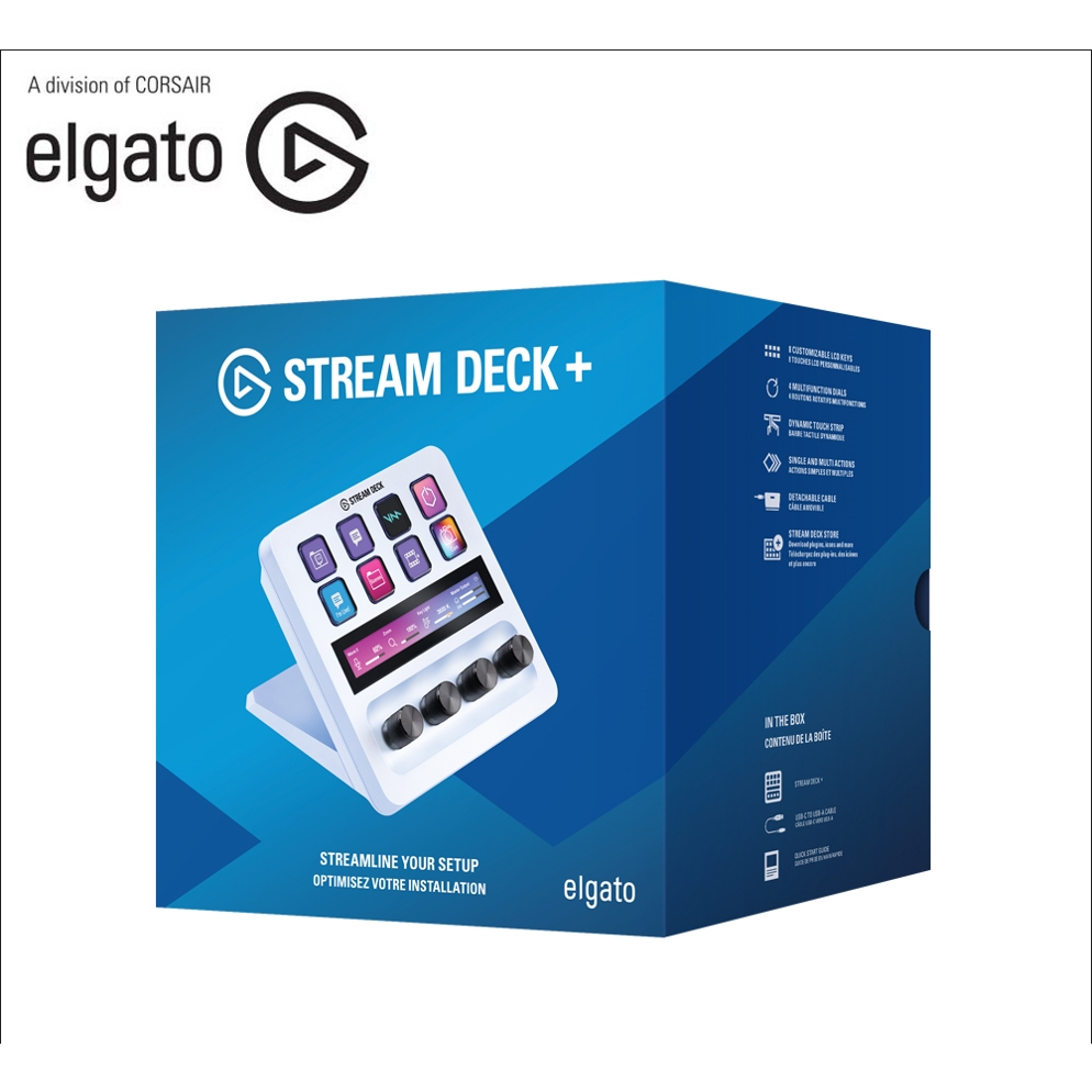 ELGATO Streaming STREAM DECK + WHITE