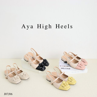 Mgaccess Aya  High Heels Shoes J07/06 รองเท้ารัดส้น