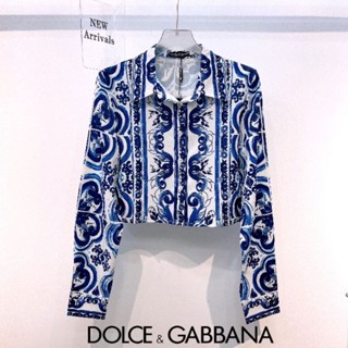 เสื้อDOLCE&amp;GABBANAส่งฟรีมีของแถม