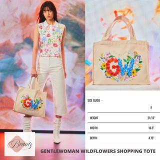 [พร้อมส่ง] กระเป๋า Gentlewoman Wildflowers Shopping Tote