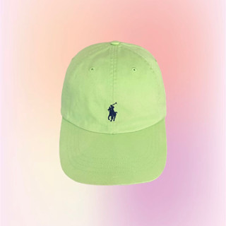 หมวก Polo มือสองของแท้ สีเขียวปักน้ำเงิน🍀🧢