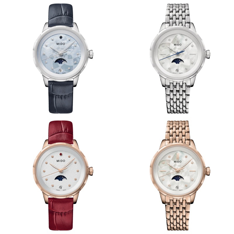 นาฬิกา MIDO รุ่น RAINFLOWER MOONPHASE QUARTZ