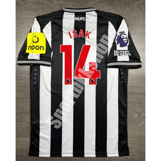 [Player] - เสื้อฟุตบอล Newcastle Home นิวคาสเซิ้น เหย้า 2023/24 เบอร์ชื่อ 14 ISAK อาร์มพรีเมียร์ลีค NO ROOM