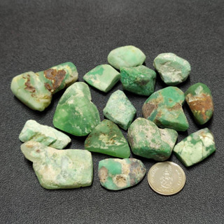 หินคริสโซเพรส หรือหยกออสเตรเลีย จัดชุดละ 47-48 กรัม Chrysoprase