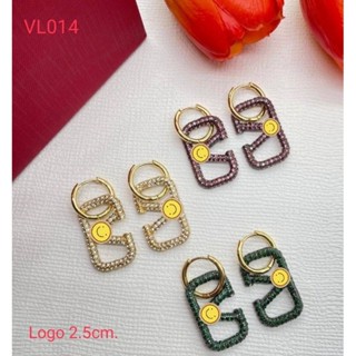 ต่างหู ตุ้มหู VL พร้อมส่ง ถูกที่สุด!!งานดีสุด!!VL014