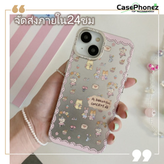 💚จัดส่งภายใน24ชม💚เคส for iPhone 11 14 Pro Max Case for iPhone 12 13 ป้องกันการตก การป้องกัน น่ารัก พื้นผิวกระจก น่าสนใจ