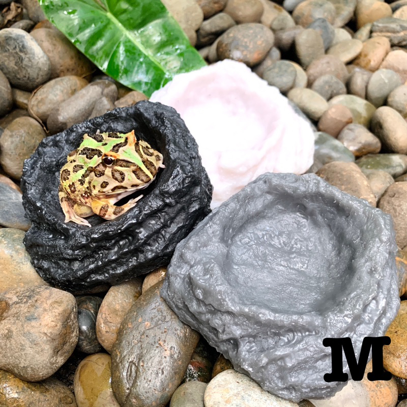 บ่อน้ำตกแต่งตู้เลี้ยงสัตว์ ถาดอาหารสัตว์ - รูปที่ 3