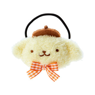 [ส่งตรงจากญี่ปุ่น] Sanrio Pom Pom Purin Face Shaped Ponytail Holder Japan ตัวละคร Sanrio ใหม่