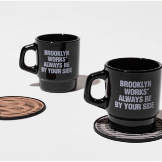 (พร้อมส่ง‼️)Brooklyn Works Circle Coaster 2PCS Set