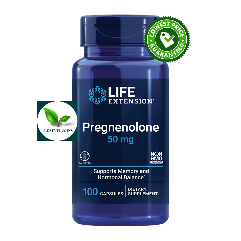 Life Extension Pregnenolone 50 mg / 100 capsules