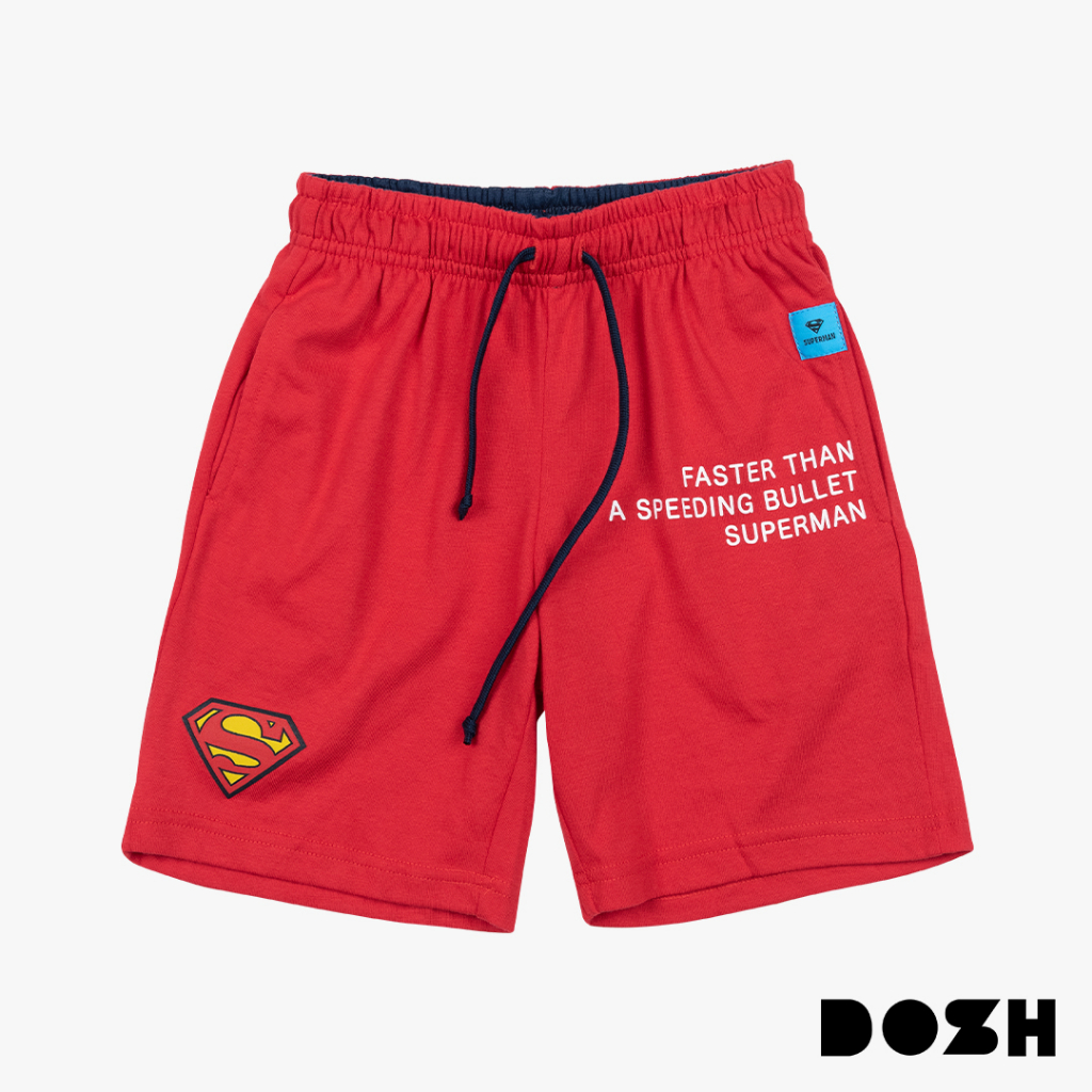 DOSH-UT BOY'S SHORTS SUPERMAN กางเกงขาสั้นเด็กผู้ชาย FLSBS5002-RE