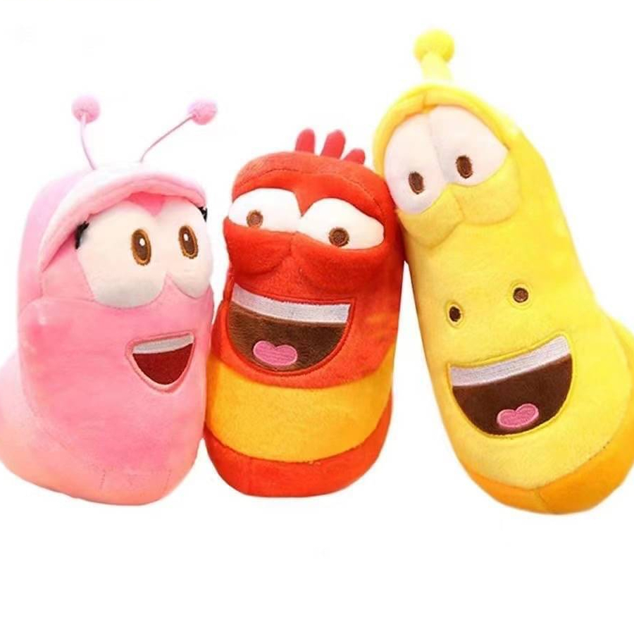 ตุ๊กตาผ้าห่ม ตุ๊กตามีผ้าห่มอยู่ในตัว larva yellow&amp;red