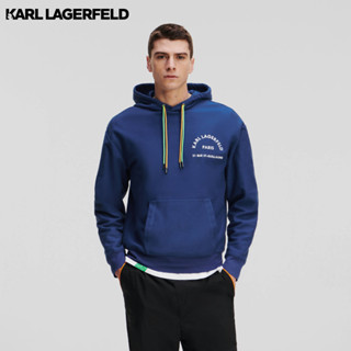 Karl Lagerfeld - ATHLEISURE RUE ST-GUILLAUME HOODIE 235M1810 เสื้อฮู้ด