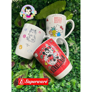 แก้วมีหู 3 นิ้ว ลายการ์ตูน ศรีไทยซุปเปอร์แวร์ #ร้านรุ้งจิปาถะ