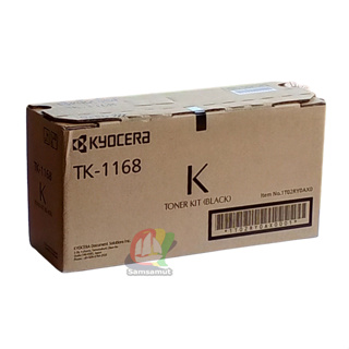 Kyocera TK-1168 ตลับหมึกโทนเนอร์ แทัรับประกันศูนย์ Ecosys P2040dn / Ecosys P2040dw