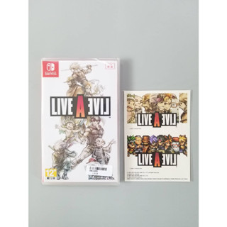 [สินค้ามือ 1 multi language JPN / ENG / CHT] NINTENDO SWITCH : LIVE A LIVE ล๊อต ASIA สินค้ามือ 1 ของแท้ 100%