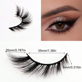 ขนตาปลอม ขนตาสายฝอ ขนตาแมว ขนตาบาร์บี้ cateyes eyelashes *พร้อมส่ง*