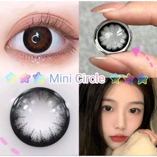 คอนแทคเลนส์ รุ่น Mini Circle สีดำ/Black มีค่าสายตา (0.00)-(10.00)