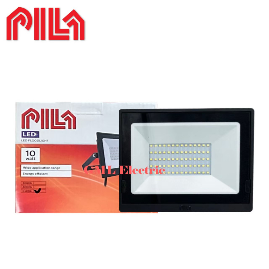 PILA สปอร์ตไลท์ LED 10W แสงขาว ฟลัดไลท์ Floodlight