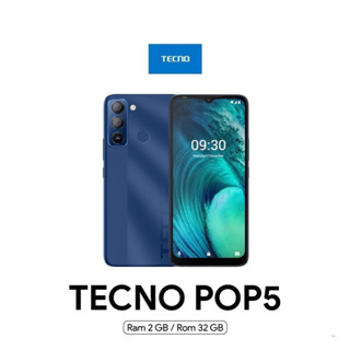 สมาร์ทโฟน Tecno Pop5 LTE (Ram 3+32 GB) เครื่องศูนย์ประกันเดินแล้ว เครื่องเคลียสต้อก/ประกันร้าน3เดือน