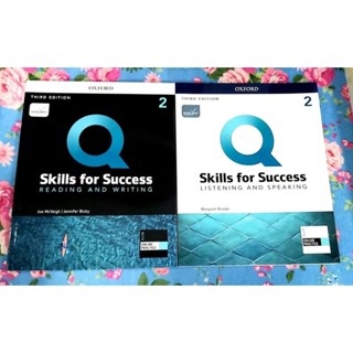 🌷Skills for Success Reading and writing+Listening and speaking มือ1 ขายคู่จ้า💚