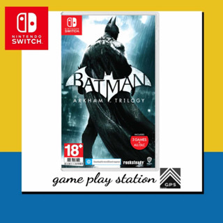 [Pre-order] nintendo switch batman arkham trilogy ( english zone 2 )วางจำหน่ายวันที่ 13/10