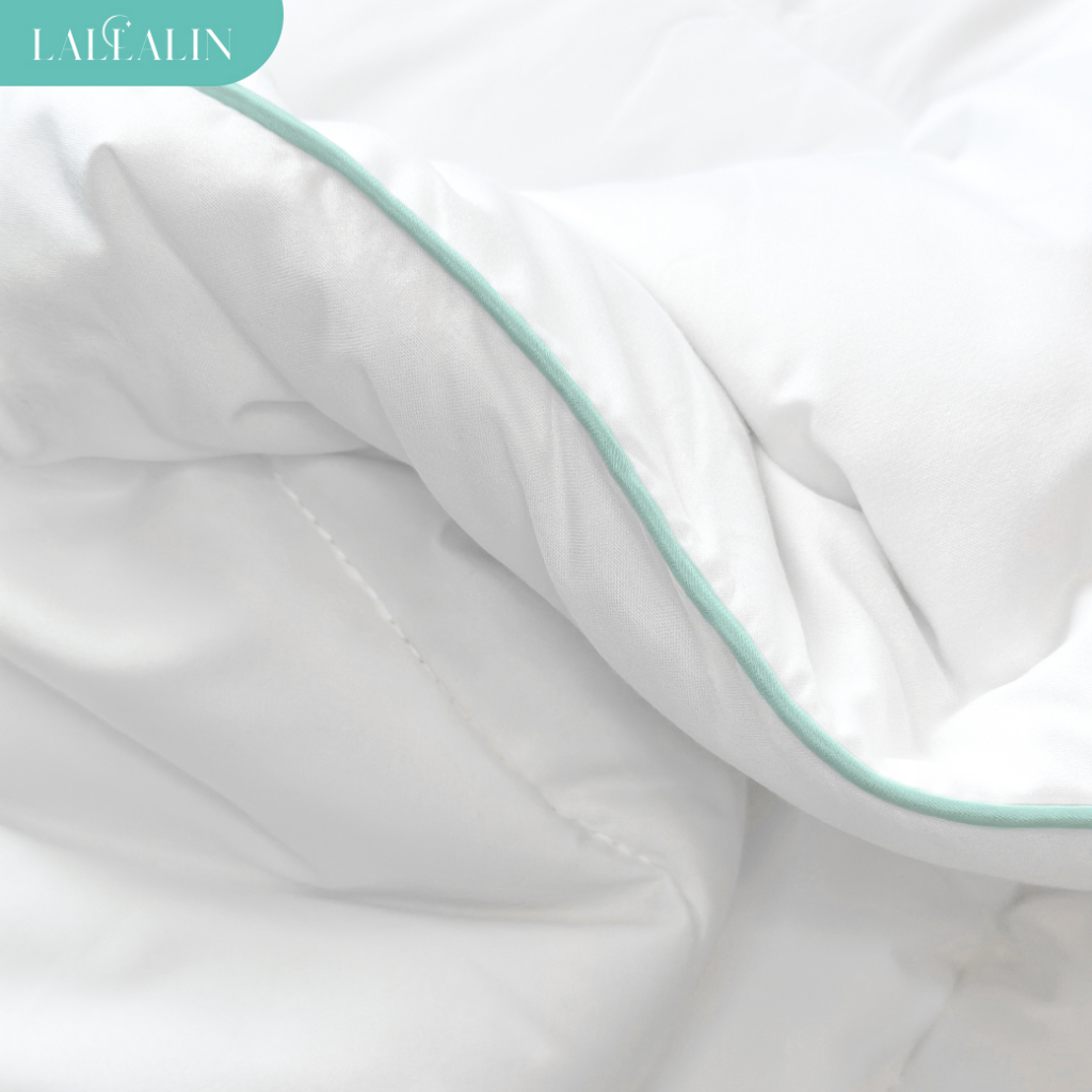 เซ็ทชุดเครื่องนอนลายใหม่  ปีโป้ 💝 ผ้านวม + หมอน 800g  มีครบชุด พร้อมนอน สินค้าครบคุณภาพ - รูปที่ 6