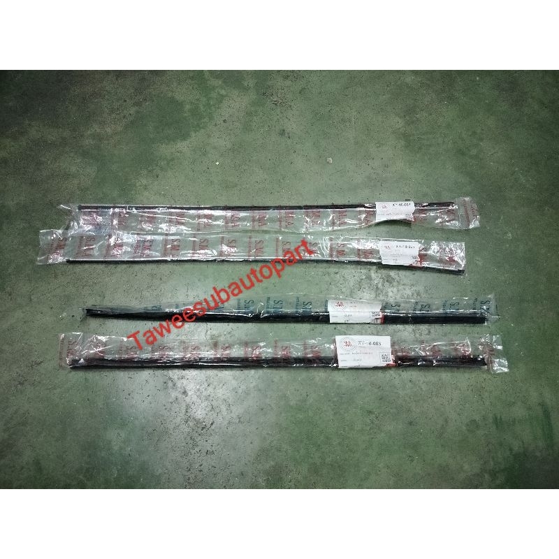 ยางรีดน้ำกระจกประตู (ชุด4เส้น) SUZUKI SJ413 นอก=2 ใน=2 XY-18-001+002+003