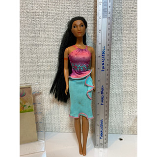 ⚡️Rare⚡️ Disney Pocahontas Barbie  Doll Mattel Vintage 1966 ของแท้ ชุดมอม ซักออกค่ะ สภาพ99%