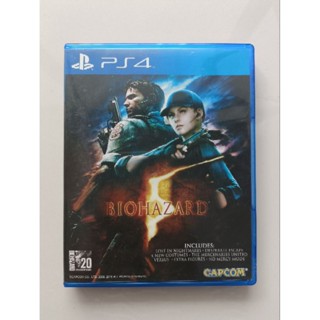 PS4 Games : RE5 RESIDENT EVIL 5 biohazard มือ2