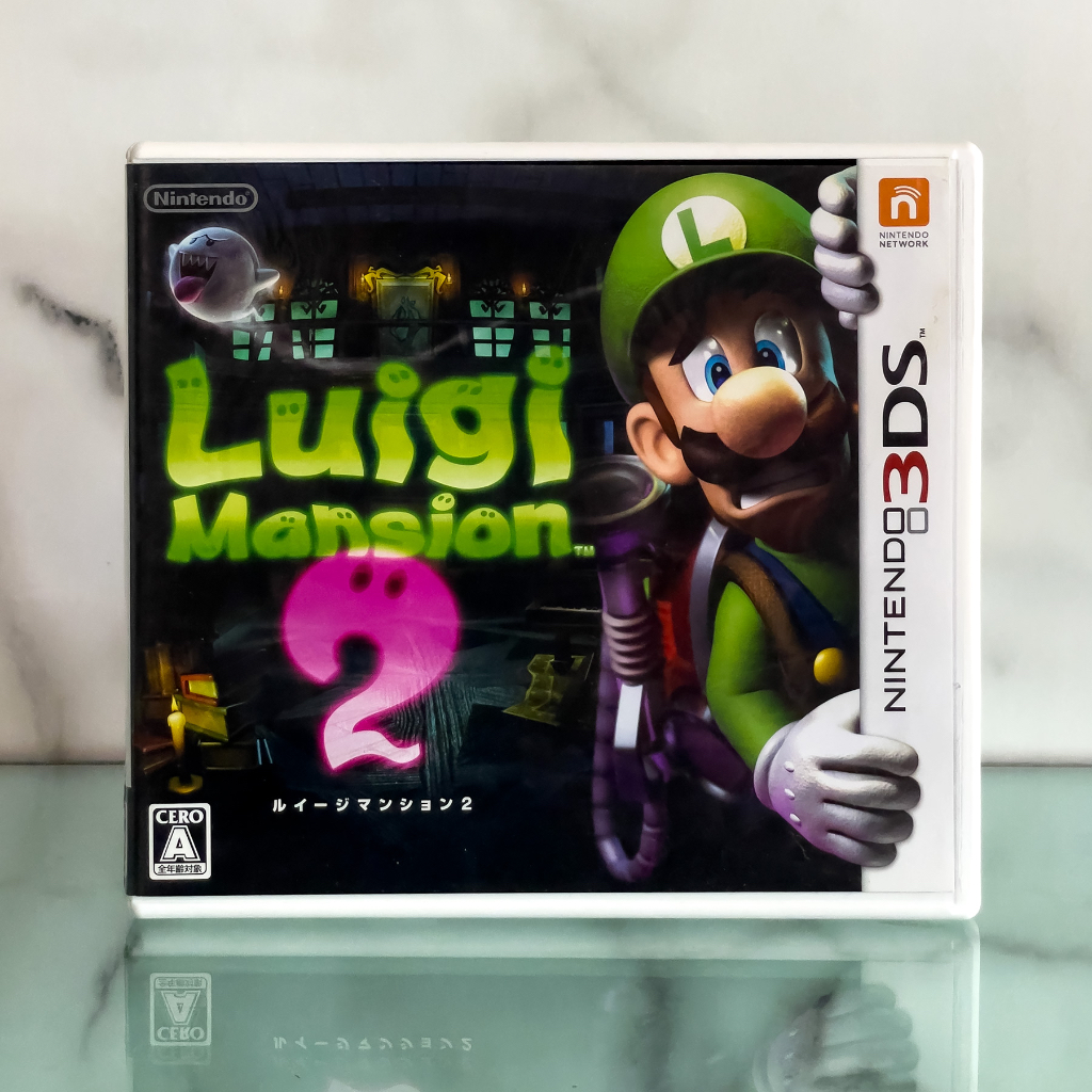 ตลับแท้ Nintendo 3DS : Luigi Mansion 2 มือสอง โซนญี่ปุ่น (JP)