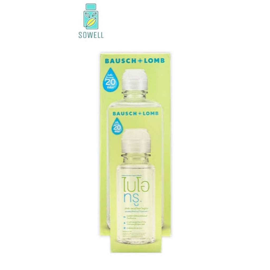 น้ำยาล้างคอนแทคเลนส์Biotrue MPS300+60ml.