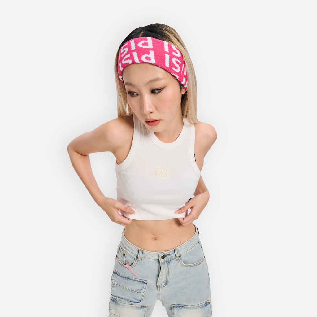 ⚡เสื้อกล้าม PISI Women Tank Top 01 สายเดี่ยว | White
