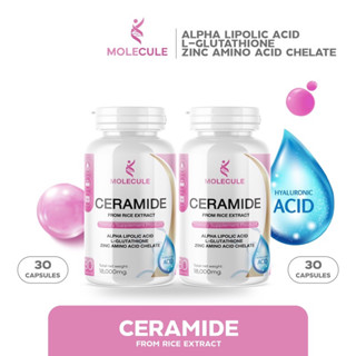 1แถม1 MOLECULE CERAMIDE EXTRACT 30 แคปซูล บูสผิวเร่งด่วน ผิวกระจ่างใส