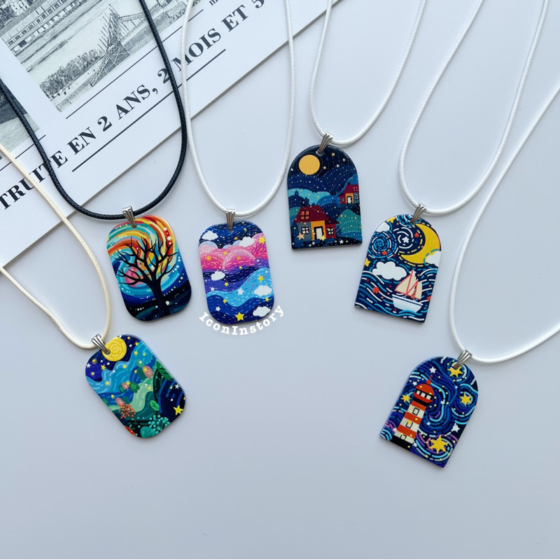 สร้อยคอ จี้mixstyle 🏖️ V.รวม (พร้อมส่ง) สไตล์น่ารัก ฉบับY2K