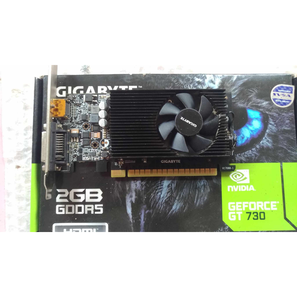 GT730 2GB DDR5 ครบกล่องเดิมๆ (Low profile)