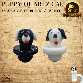 Puppy Quartz Cap Black / White