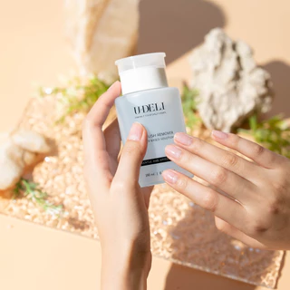 U-DELI Nail Remover Set เซ็ตน้ำยาล้างเล็บ พร้อมสำลีและคลิปหนีบห่อล้างเล็บ ล้างไวขึ้น