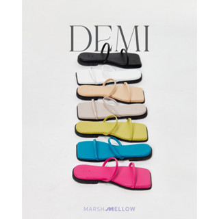 (ลด 45 Code: MARSH999 ) DEMI SANDAL รองเท้าแตะพื้นขนมปัง