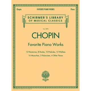 Favorite Piano Works Schirmer Library of Classics Volume 2072 - Schirmers Library of Musical Classics