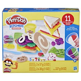 Play-Doh Kitchen Creations Snacks n Sandwiches Playset