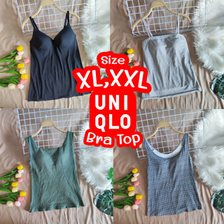 Uniqlo/Gu แท้ Bra Top ไซส์ XL,3L เสื้อกล้ามฟองน้ำในตัว งานป้าย/ไม่ป้าย