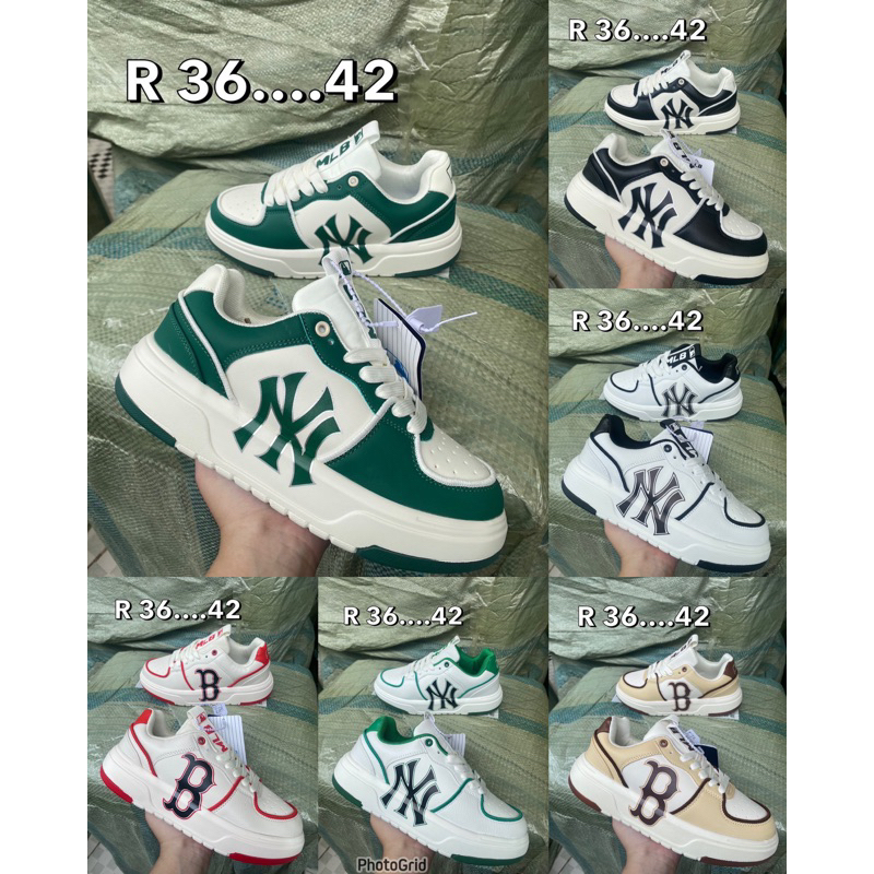 (พร้อมส่ง) %มีวิธีตรวจสอบสินค้า พร้อมส่ง MLB แท้ชัวร์ ช้อป เกาหลี (BigBall Chunky)