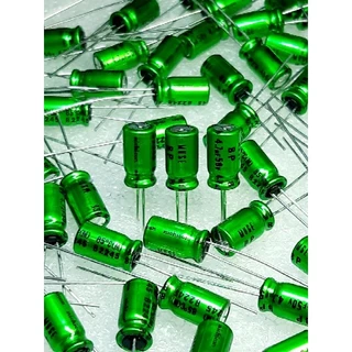Nichicon MUSE ES BP 4.7uf 50v Bipolar Capacitor bipolar bp คาปาซิเตอร์ ตัวเก็บประจุ ไบโพลาร์ ไบโพล่า ไม่มีขั้ว