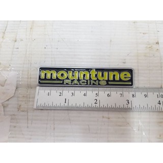 Logo mountune racing งานเหล็ก ขนาด8cm