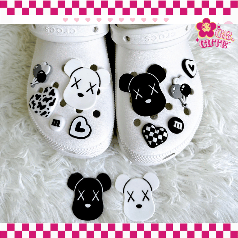 ตัวติดรองเท้า Crocs Jibbitz แบบเซ็ท ลาย the big bear ตกแต่งรองเท้า สินค้าพร้อมส่งจากไทย จัดส่งเร็ว