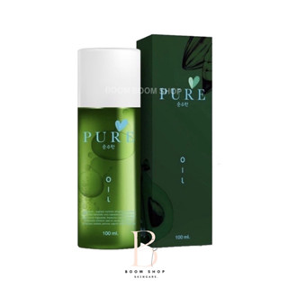 Pure Oil เพียวออยล์ ผลิตภัณฑ์เช็ดผิวกาย (100ml.x1ขวด)