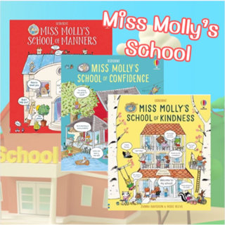 หนังสือชุด Miss Molly’s School แนะนำ นิทานเด็ก picture book back to school เตรียมไปโรงเรียน หนังสือเด็กภาษาอังกฤษ