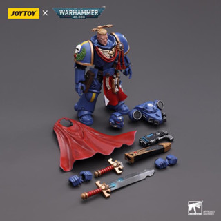 Joytoy Warhammer 40K Ultramarines Primaris Captain (Power Sword and Plasma Pistol)