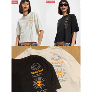 เสื้อยืดคอกลมกึ่งครอป